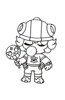 Brawl Stars kleurplaat 53